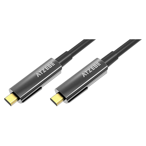 microHDMI→microHDMI(光ファイバー)15m