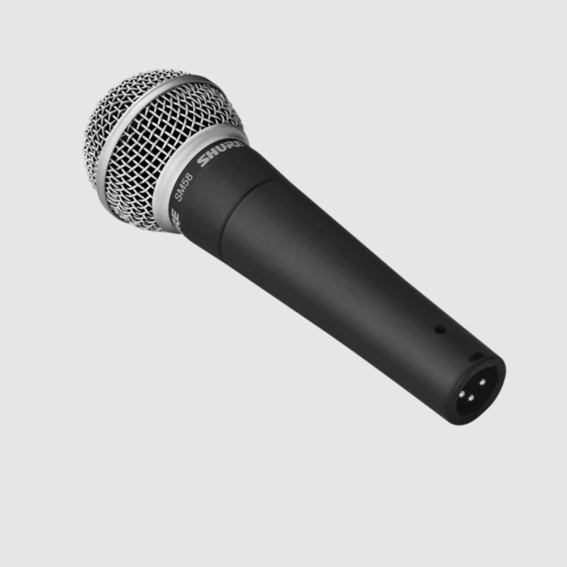 SHURE SM58　ダイナミックマイク スイッチ無