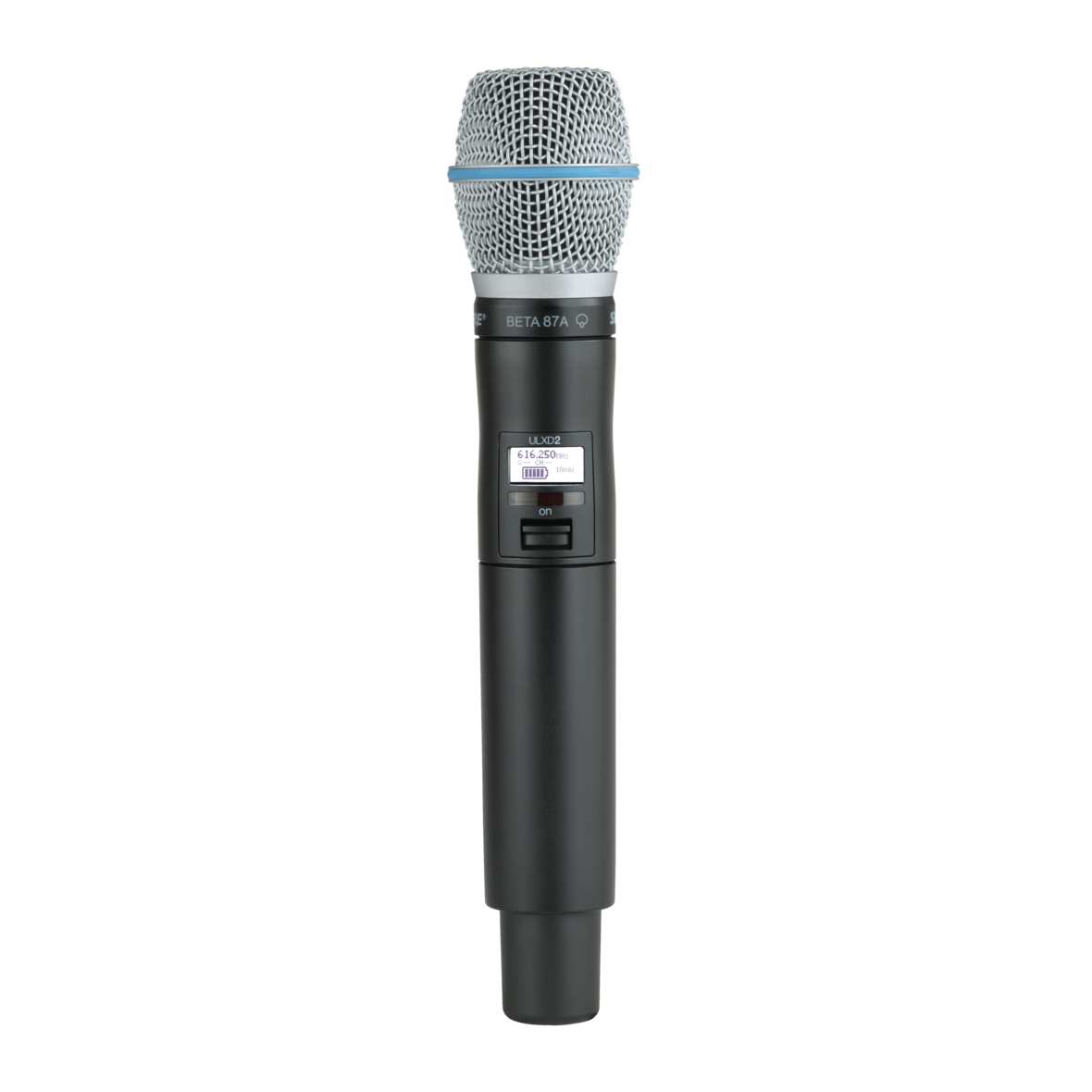 SHURE B帯デジタルワイヤレストランスミッター(ハンドヘルド型)ULXD2 B87A-JB