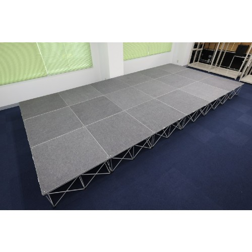 仮設ステージセット Hセット(高さ40cm×18) サイズ:6m × 3m