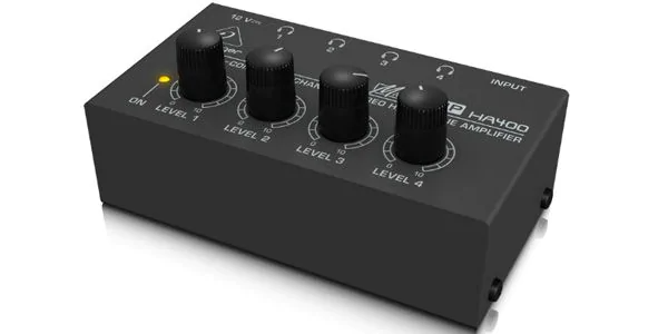 4chステレオヘッドホンアンプ HA400 MICROAMP